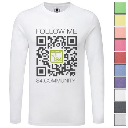 T-Shirt für Männer | Follow Me @ S4.Community
